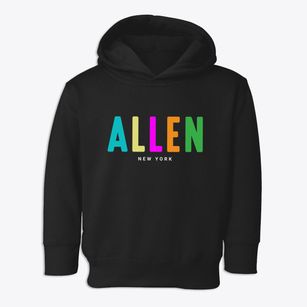 Allen New York Color Pop Toddler Hoodie