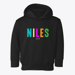 Niles Ohio Color Pop Toddler Hoodie