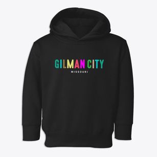 Gilman City Missouri Color Pop Toddler Hoodie