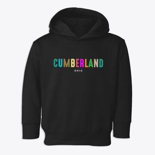 Cumberland Ohio Color Pop Toddler Hoodie