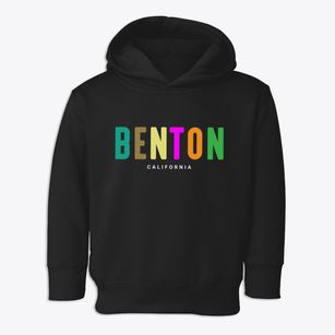 Benton California Color Pop Toddler Hoodie