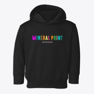 Mineral Point Missouri Color Pop Toddler Hoodie