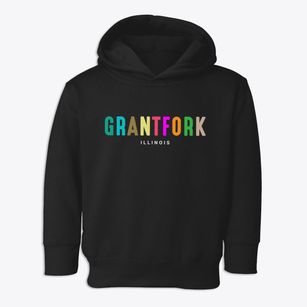 Grantfork Illinois Color Pop Toddler Hoodie