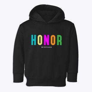 Honor Michigan Color Pop Toddler Hoodie