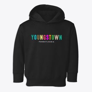 Youngstown Pennsylvania Color Pop Toddler Hoodie