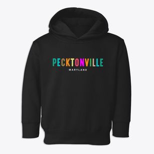Pecktonville Maryland Color Pop Toddler Hoodie