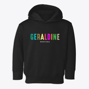 Geraldine Montana Color Pop Toddler Hoodie