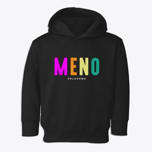 Meno Oklahoma Color Pop Toddler Hoodie