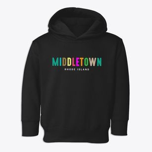 Middletown Rhode Island Color Pop Toddler Hoodie