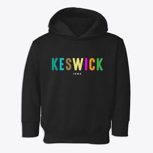 Keswick Iowa Color Pop Toddler Hoodie