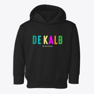 De Kalb Missouri Color Pop Toddler Hoodie