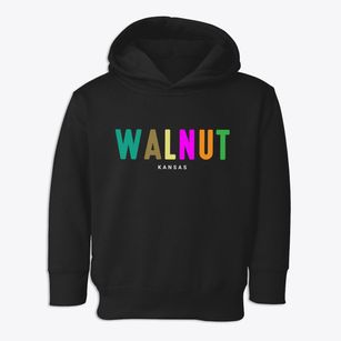 Walnut Kansas Color Pop Toddler Hoodie