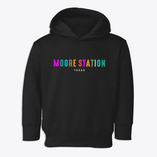 Moore Station Texas Color Pop Toddler Hoodie