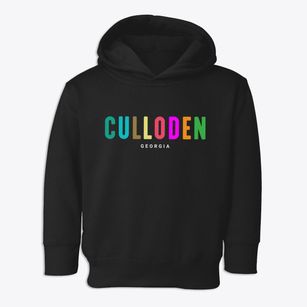 Culloden Georgia Color Pop Toddler Hoodie