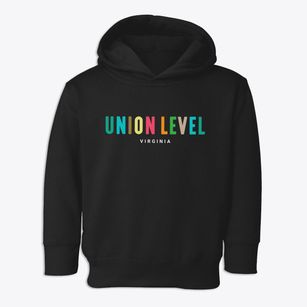 Union Level Virginia Color Pop Toddler Hoodie