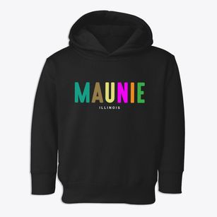 Maunie Illinois Color Pop Toddler Hoodie
