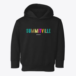 Summitville Ohio Color Pop Toddler Hoodie