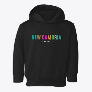 New Cambria Kansas Color Pop Toddler Hoodie