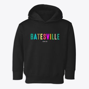 Batesville Ohio Color Pop Toddler Hoodie