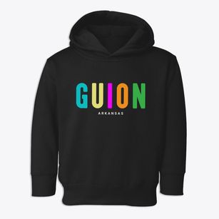 Guion Arkansas Color Pop Toddler Hoodie