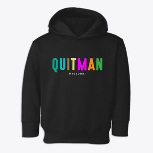 Quitman Missouri Color Pop Toddler Hoodie