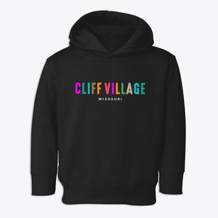 Cliff Village Missouri Color Pop Toddler Hoodie
