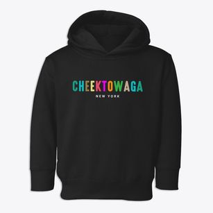 Cheektowaga New York Color Pop Toddler Hoodie