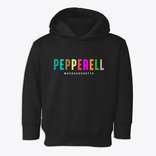 Pepperell Massachusetts Color Pop Toddler Hoodie