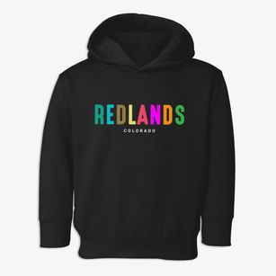 Redlands Colorado Color Pop Toddler Hoodie