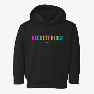 Beckett Ridge Ohio Color Pop Toddler Hoodie