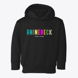 Rhinebeck New York Color Pop Toddler Hoodie