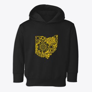  Ohio Mandala Toddler Hoodie