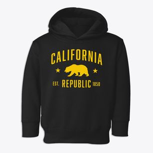  California Republic Bear Toddler Hoodie