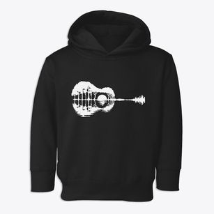   Guitar Art Toddler Hoodie