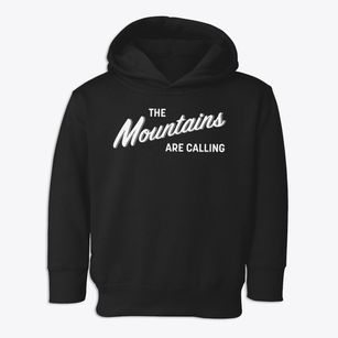   The Mountains Are Calling Toddler Hoodie