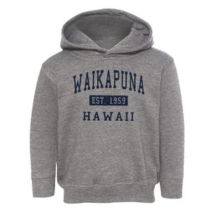 Waikapuna Hawaii Classic Established Toddler Hoodie