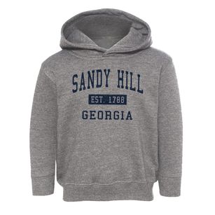 Sandy Hill Georgia Classic Established Toddler Hoodie