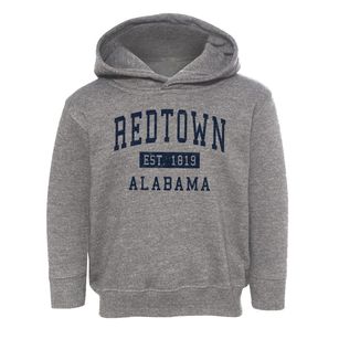 Redtown Alabama Classic Established Toddler Hoodie