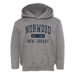 Norwood New Jersey Classic Established Toddler Hoodie
