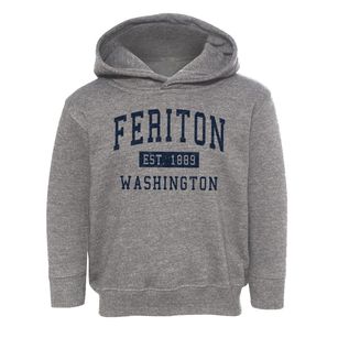Feriton Washington Classic Established Toddler Hoodie