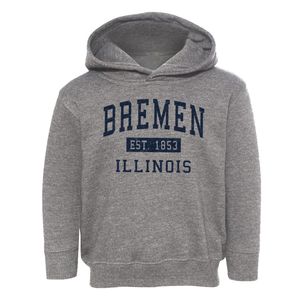 Bremen Illinois Classic Established Toddler Hoodie