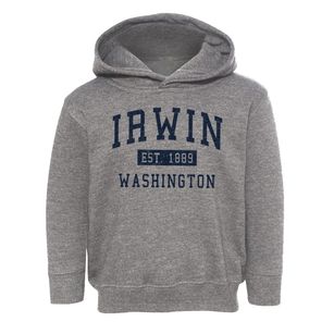 Irwin Washington Classic Established Toddler Hoodie