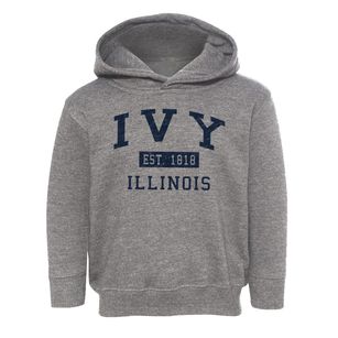 Ivy Illinois Classic Established Toddler Hoodie