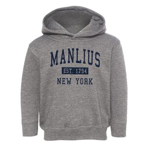 Manlius New York Classic Established Toddler Hoodie