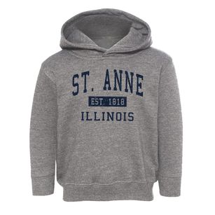 St. Anne Illinois Classic Established Toddler Hoodie