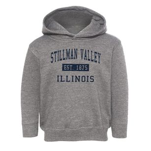 Stillman Valley Illinois Classic Established Toddler Hoodie