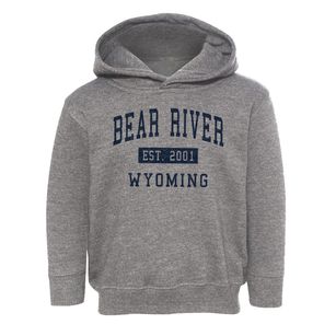 Bear River Wyoming Classic Established Toddler Hoodie