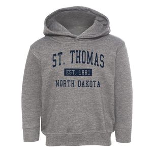 St. Thomas North Dakota Classic Established Toddler Hoodie