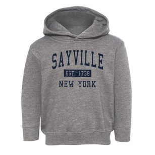 Sayville New York Classic Established Toddler Hoodie
