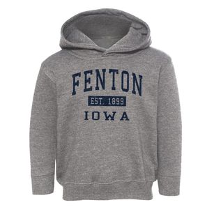 Fenton Iowa Classic Established Toddler Hoodie